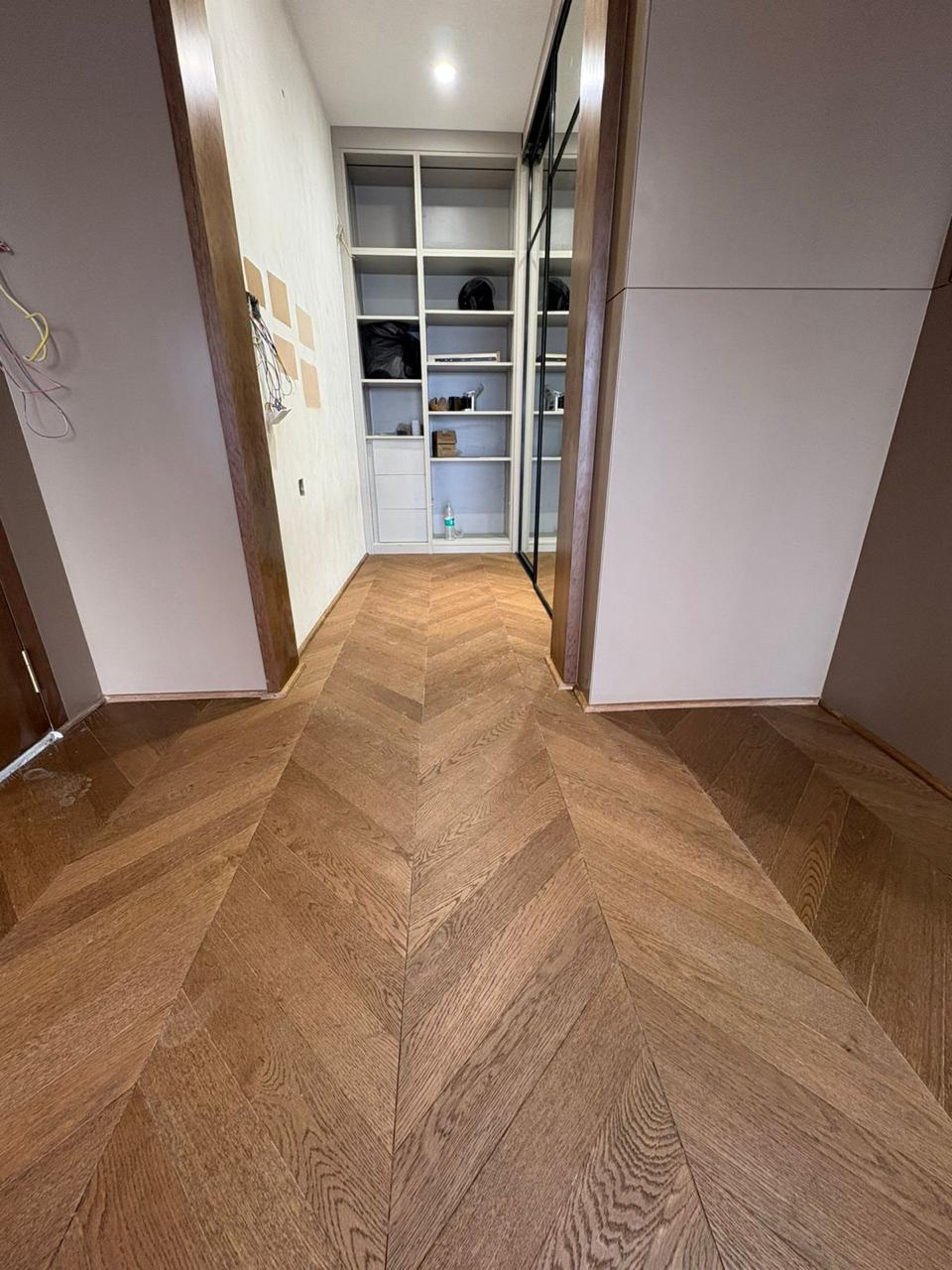 Parquet Passage with Wardrobe, Kanpur